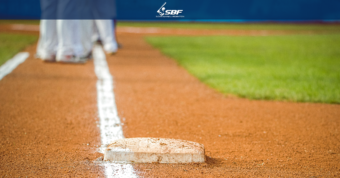 Baseball field SBF U18 tournament web banner