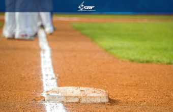 Baseball field SBF U18 tournament web banner